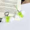 Cute Luminous Alien Cat Keychain Resin Mobile Phone Pendant Bag Charm Backpacks Purses Pendant Party Gift