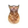 3D Животное Балаклава с Шелковистой Текстурой Дышащая Дышащая Бандана Модный Ледяной Шелковый Шарф Для Улицы