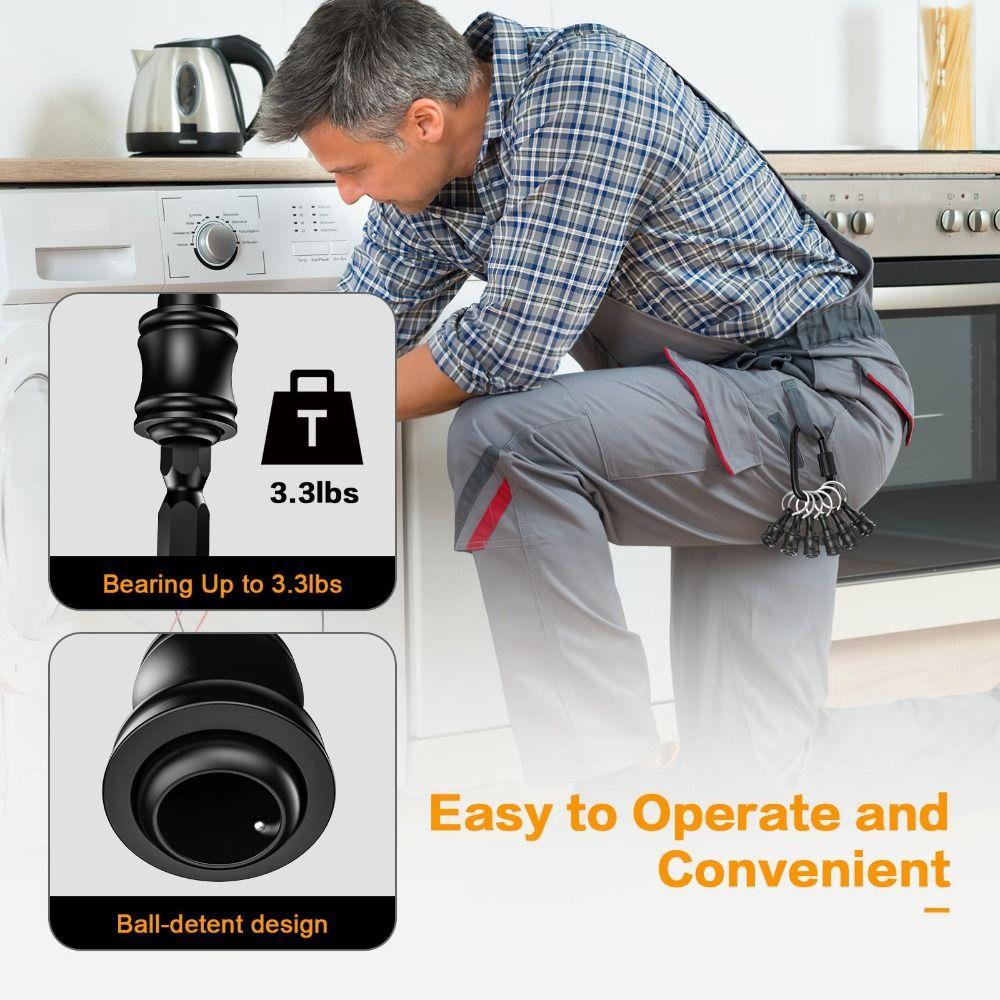Storage Tool Organizer Durable Screwdriver Bits Holder 1/4 Socket Bit Holder Electronic Drill