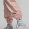 Jordan Flight Fleece Solid Logo Label Cuffed Casual Pants Women Bottoms DQ4607-610
