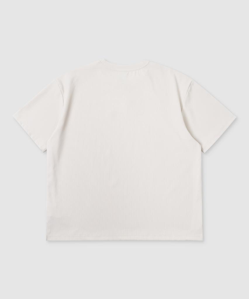 MUSINSA STANDARD SPORTS Ribbed Oversized Short Sleeve (2 Colors)