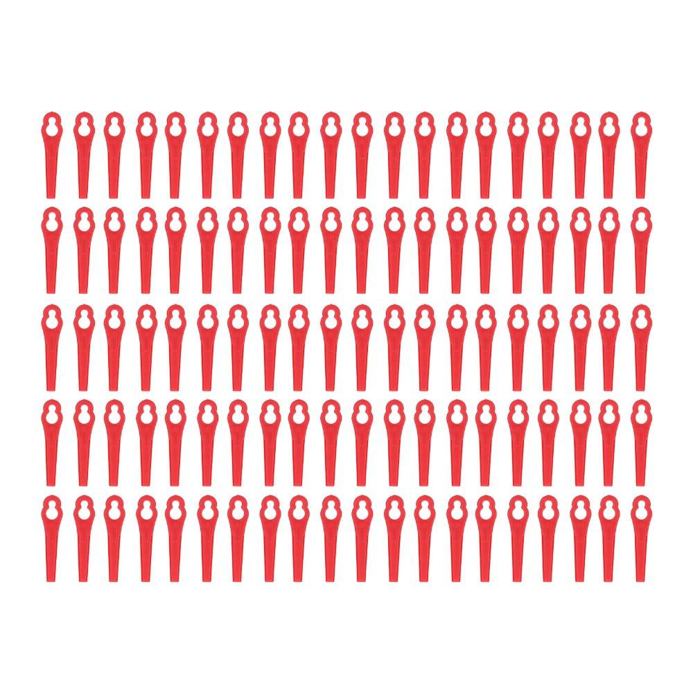 100pcs Plastic Plastic Cutter Blades Nylon Plastic Trimmer Blades  Garden Pruning