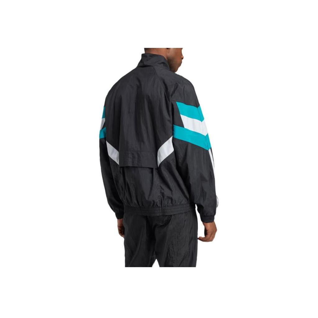 adidas Оригинальная верхняя часть FW24 Newcastle United FC Series, удобная куртка с воротником-стойкой, мужская куртка черного цвета IX5155
