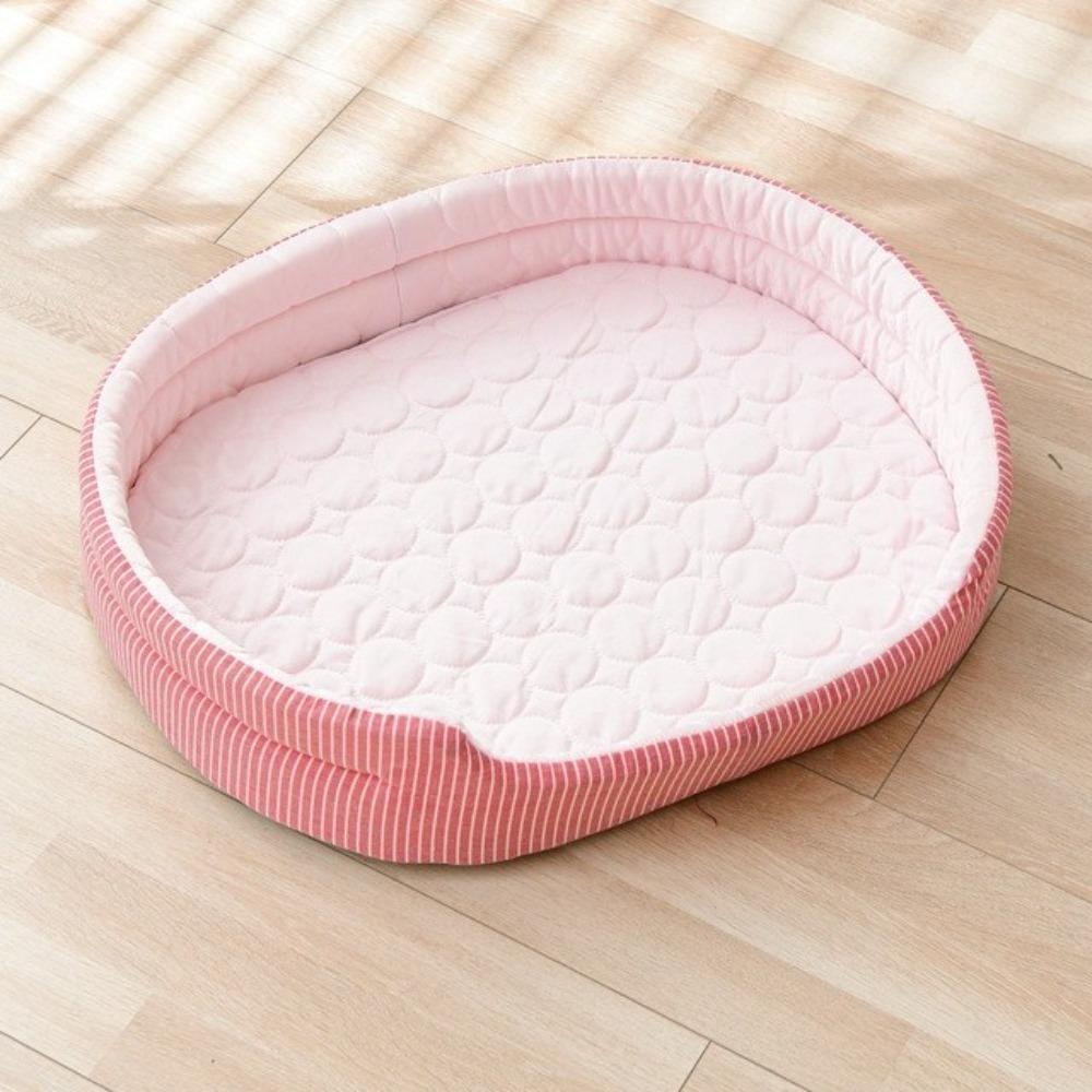 Oval Dog Cooling Bed Breathable Cat Sleeping Mat Dog Mattress Pet Cooling Mat Dogs Cats