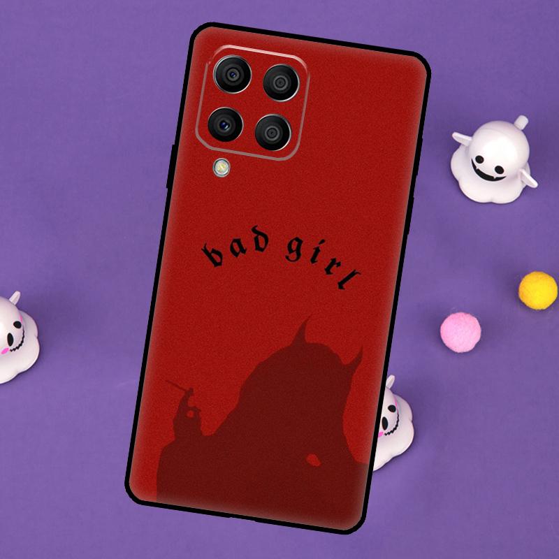 Милый чехол Bad Devil Girl для Samsung Galaxy M54 M14 M34 M33 M13 M23 M53 M15 M55 M31 M51 M20 M30s M32 M52