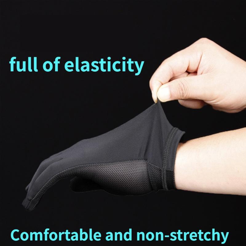 Мотоциклетные перчатки с подкладкой на лето, тонкие черные мягкие внутренние перчатки с подкладкой, удобные для лыжного велосипеда, мотоциклетного спорта