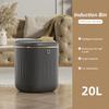 20L Smart Automatic Trash Can with Lid Waterproof Electric Sensor Garbage Bin