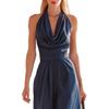 Amazon Europe and the United States cross-border 2026 summer new women's clothing fashionable and sexy waist sleeveless V-neck backless jumpsuit