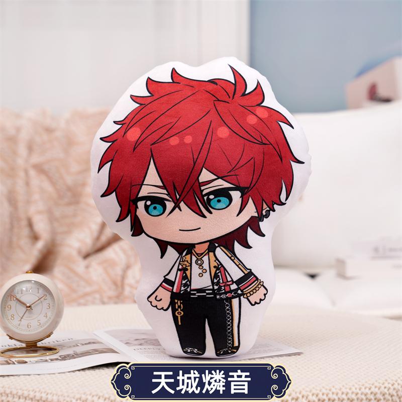 45 см Плюшевая игрушка Ensemble Stars Мультфильмы Аниме Knights UNDEAD Цукинага Лео Сена Изуми Подушка для броска Косплей Реквизит Подушка для дивана