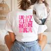 Футболка In My Girl Mom Era Футболка для мамы девочки Футболка для клуба мамы девочки Футболки для будущей мамы Подарок на День матери Топ Унисекс с короткими рукавами