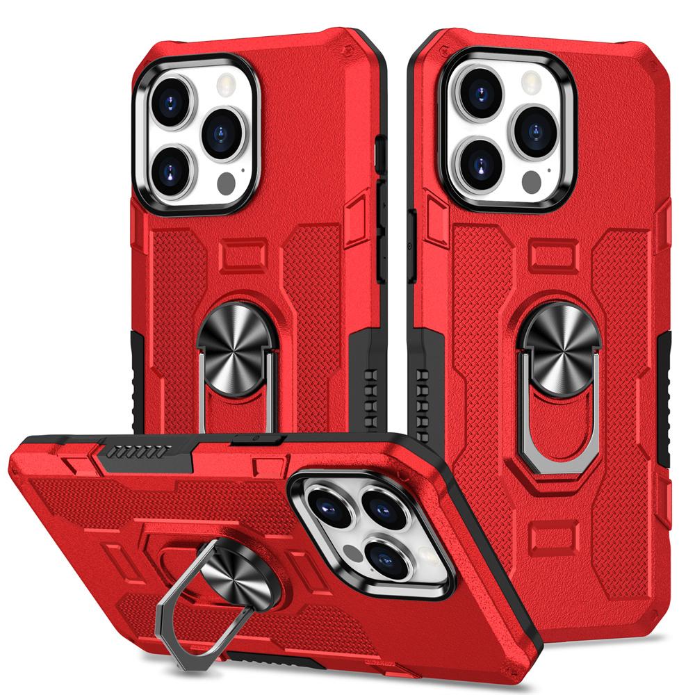 Case For iPhone 15 Pro Max 14 13 12 11 Magnetic Holder Ring Case For iPhone XR XSMax 8 7 Plus SE2020 Shockproof Armor Back Cover