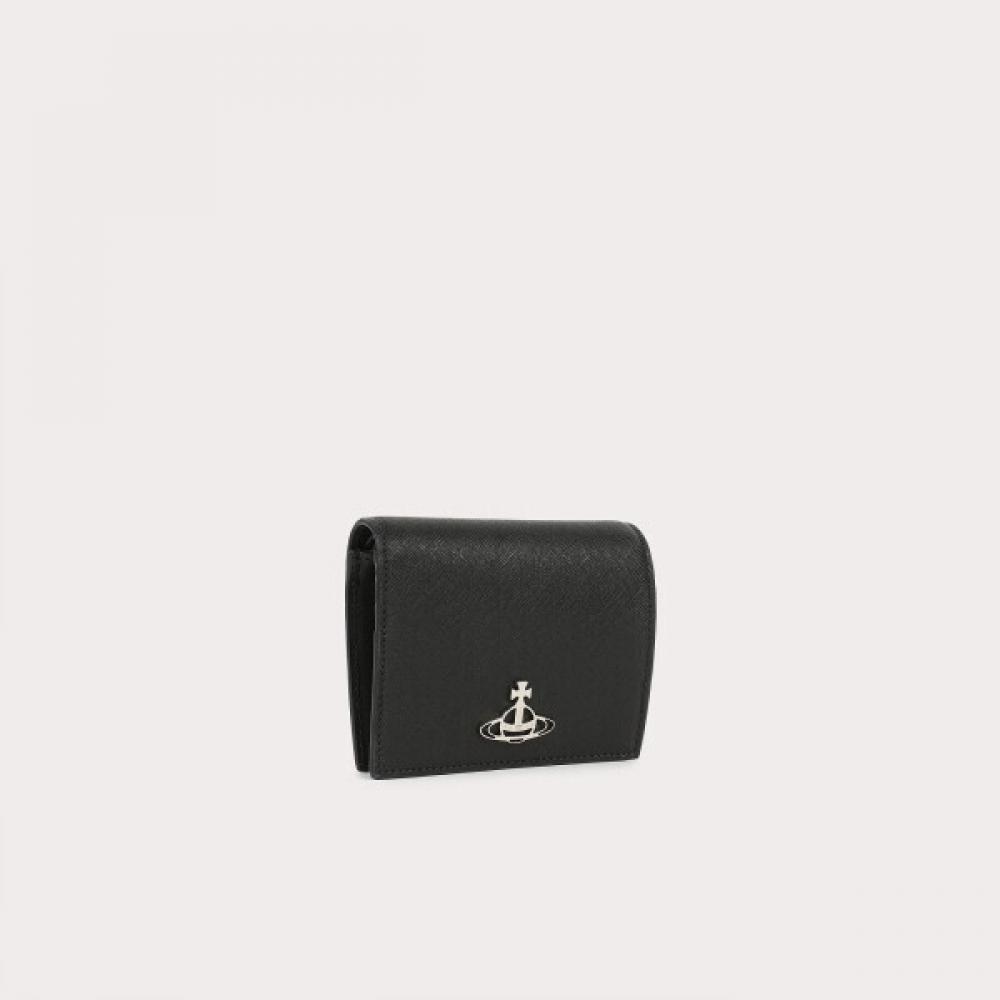 Vivienne Westwood Saffiano Leather Wallet For Women
