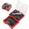 58pcs Mini Ratchet Wrench Set with S2 Steel Bits - Includes Hex, Phillips, Torx & More - Quick Release Bit Holder for Easy DIY Projects