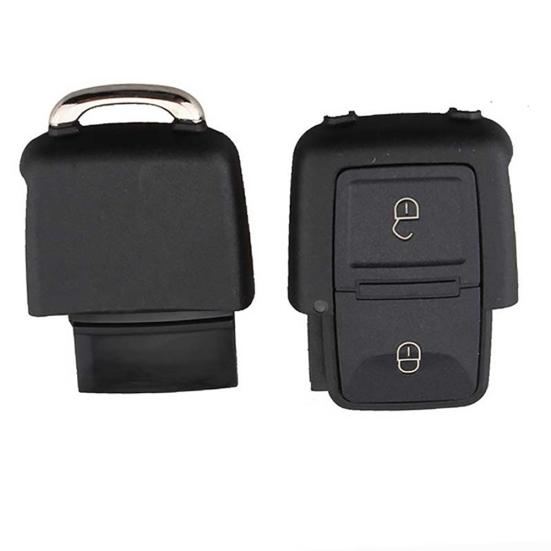 2 Buttons Flip Car Remote Key Fob 434MHz 48 Chip Uncut Blade for