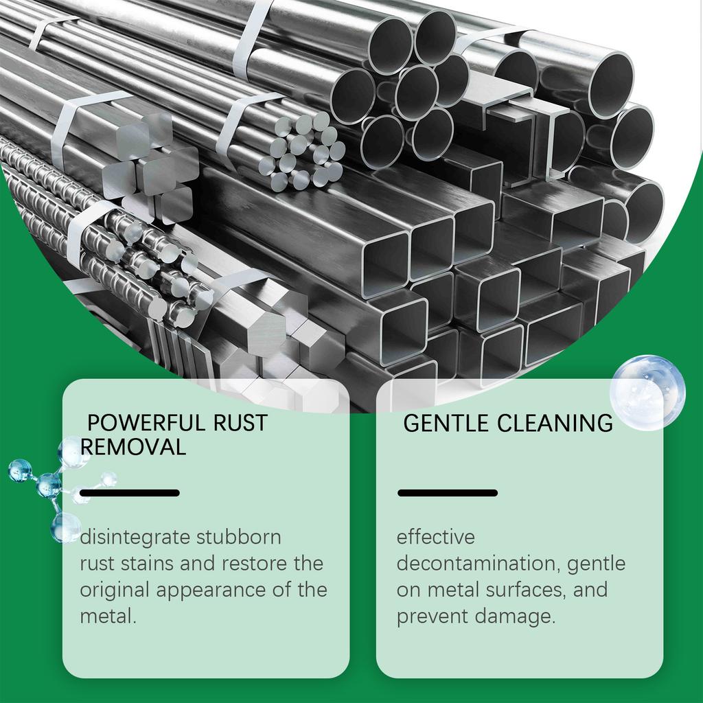 JAKEHOE Средство для удаления ржавчины с металла Средство для удаления пятен со стали и металла Средство для удаления желтой ржавчины Длительная защита Быстросохнущее средство для удаления ржавчины