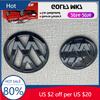 Новые Для VW VOLKSWAGEN Новые Шильдики 2 шт. Запасная Накладка Для Golf 7 MK7 2014 2015 2017 2016 Автомобиль Передняя Решетка Капота Задняя