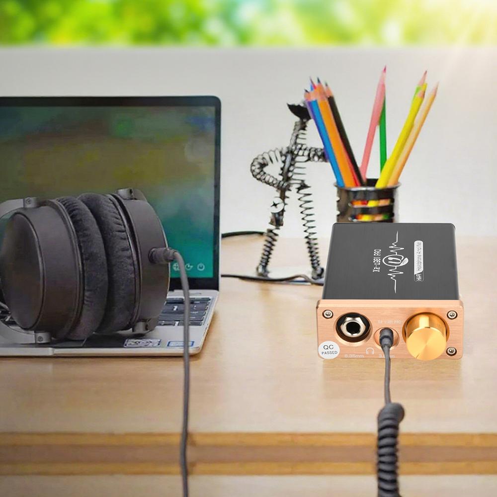 XZ-U301Pro DC 5V Класс A Hi-Fi Усилитель для наушников 1500 мВт Высокомощный Настольный усилитель для наушников 6.35 мм/3.5 мм Разъем для наушников RCA Вход