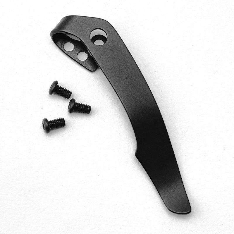 Новый титановый сплав задний зажим для ножа Cld Steel 29TLCC DIY аксессуары индивидуальный складной карманный нож задний зажим для талии инструмент