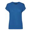 Brianna Daphné Round Neck Mesh T-shirt for Women