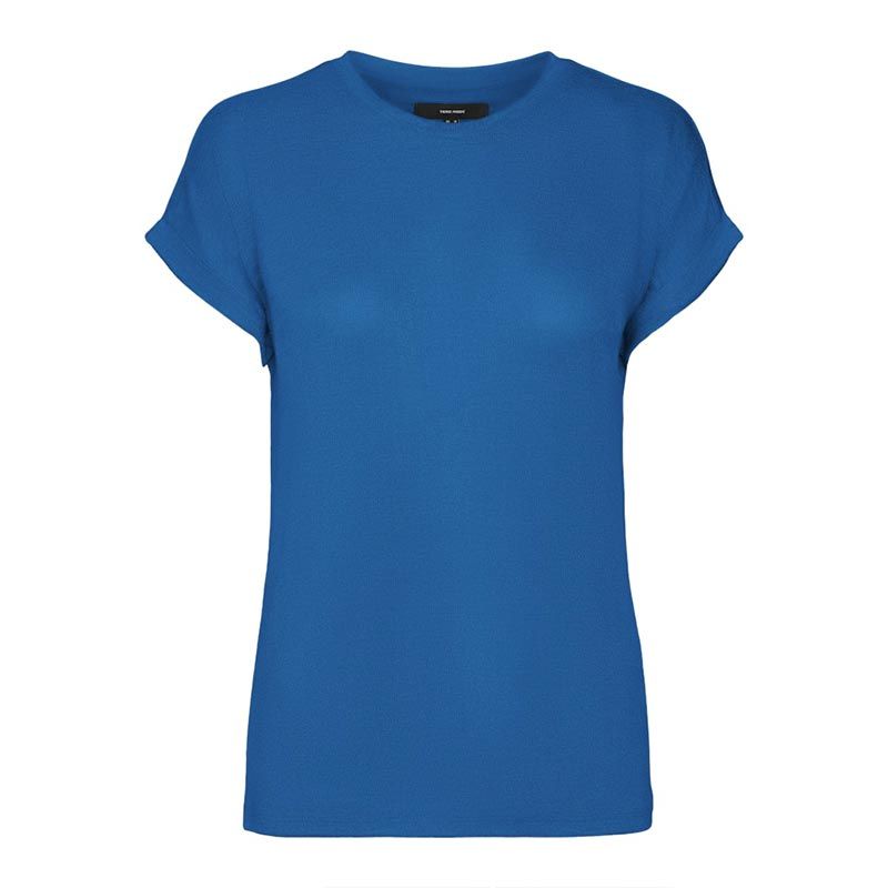 Tee shirt Brianna daphné col rond en maille Femme VERO MODA