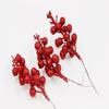 Snowflake Jute Rope & Red Berry Christmas Bouquet DIY Wreath Accessories