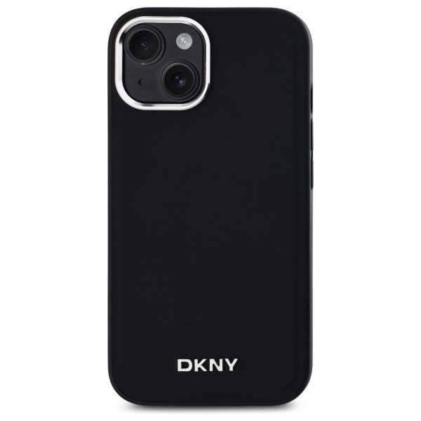 DKNY DKHMP14SPSCMCLK iPhone 14 6.1czarny/black hardcase Plain Logo MagSafe