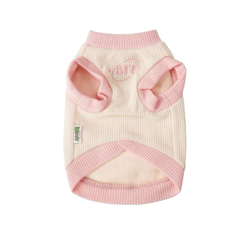 Summer pet puppy dog clothes thin Schnauzer Maltese Pomeranian teddy bear small dog anti-hair loss