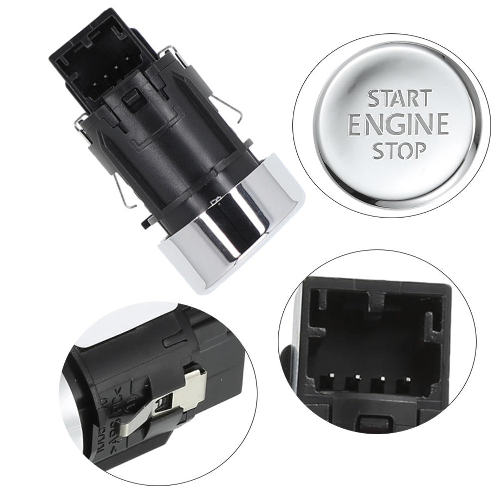 2pcs For VW Tiguan 2016 2017 2018 2019 2020 2021 2022 2023 2024 Engine Start Stop Keyless Ignition Switch Button 5NG959839A