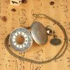 Hollow Gear Римские подвесные аксессуары Ретро кварцевые часы