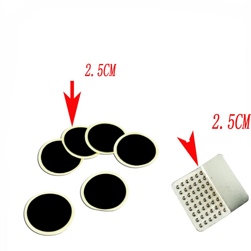 10PCS Fast Adhesive Cycling Mend Repair Tool No-glue Bike Tire Patch Bicycle Fix