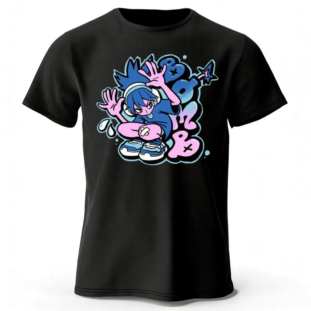 Summer Trendy Street Hiphop Girl Pure Cotton Short Sleeved MenWomen Daily Street Wear Plus Size Comfortable Casual Tshirt