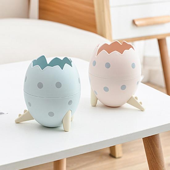 Подставка для ручек в виде яйца динозавра, съемная подставка для ручек, милый органайзер для рабочего стола в форме улитки для канцелярских товаров, кистей для макияжа, многофункциональный ящик для хранения канцелярских товаров