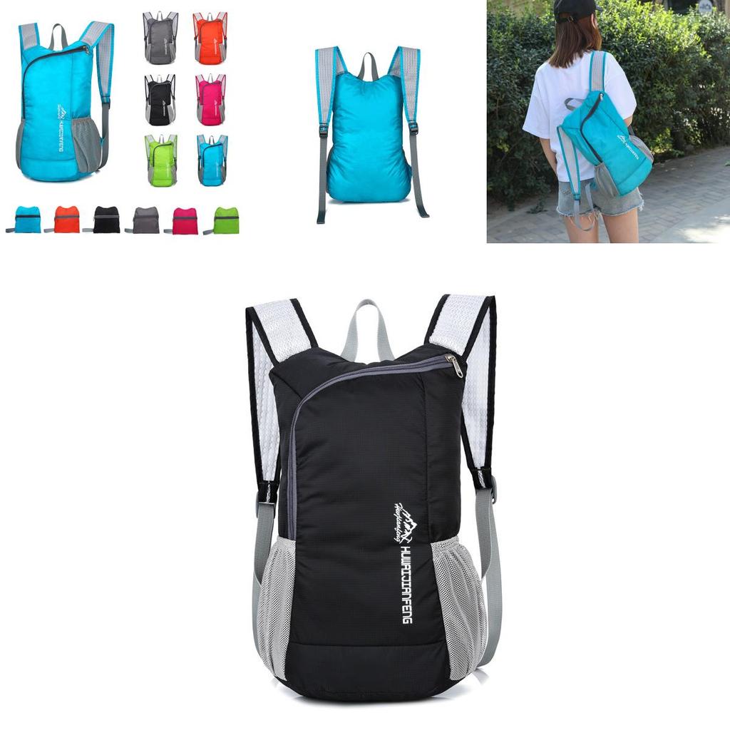 Прочный нейлоновый рюкзак для улицы, отличающийся сверхлегким дизайном и складной водонепроницаемой конструкцией