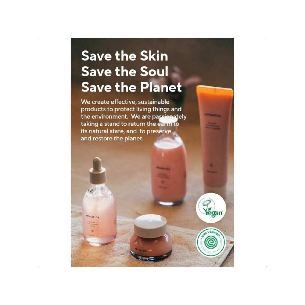 Aromatica Reviving Rose Infusion Serum 100 мл Омолаживающая Увлажняющая Сыворотка, Сыворотка для Жизненной Силы для Сухой Кожи | С Водой Дамасской Розы и Розовым Маслом