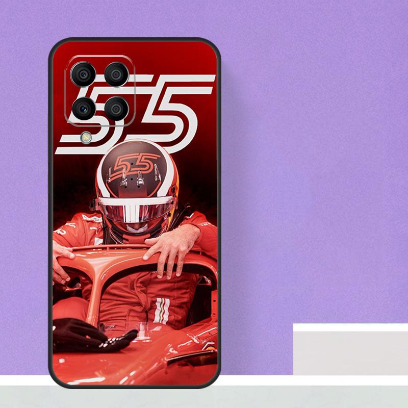Carlos Sainz F1 For Samsung Galaxy M13 M33 M53 M12 M32 M52 M14 M34 M54 M20 M51 M21 M30s M31s M15 M55 Case