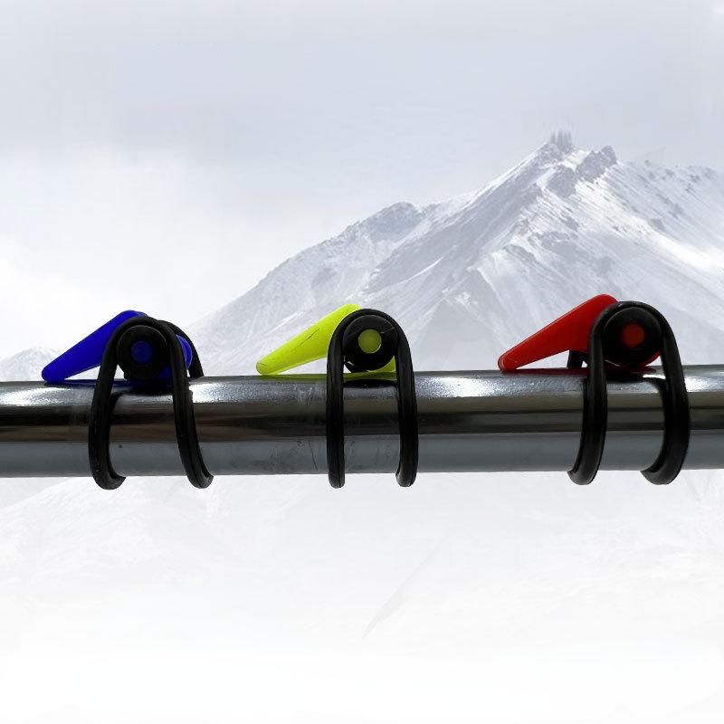 20pc/pact Fishing Rod Accessories Portable Lure Keeper Hook Holder Bait Hanger Accessories Fishing Tackle Fishing Gear