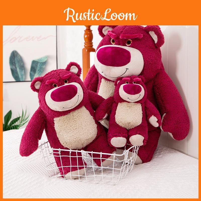 Rose Lotso Pink Plush Toy Cute Cartoon Sleep Buddy Girls Children Birthday Gift