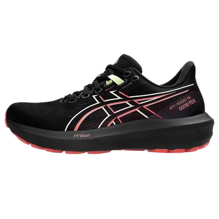 Asics Gt-1000 15 Круглый носок Удобные Водонепроницаемые Низкие Кроссовки для Бега Женские кроссовки 1012B996-001