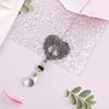 Crystal Ball Sun Catcher Alloy Love Life Tree Pendant Wind Chime Home Window Hanging Decoration Ornaments Festival Gift