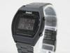 Casio Стандартные цифровые часы черные с инвертированным ЖК-дисплеем B640WB-1BJF Стандартные,