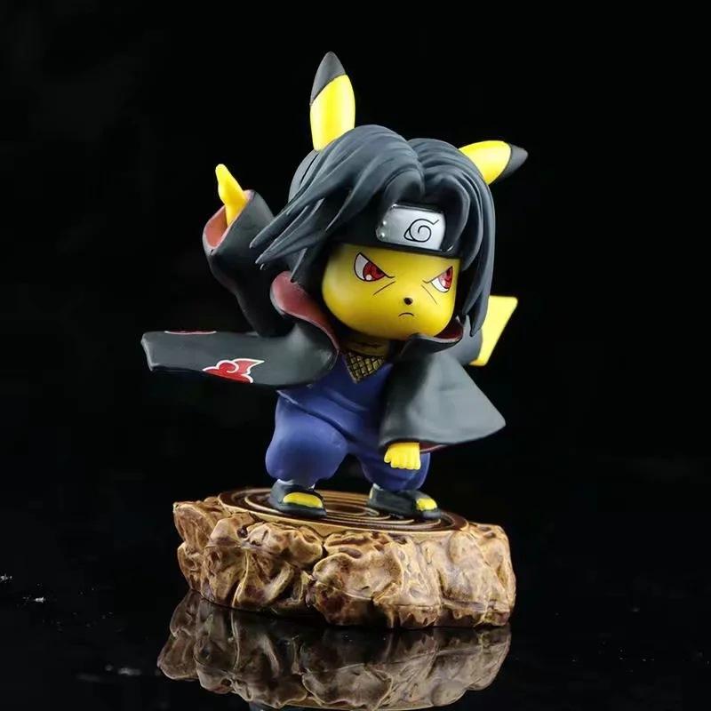 Coldplay anime, Hokage COS Uchibo ferret, Pikachu, statue, standing Q version doll, boxed figure.