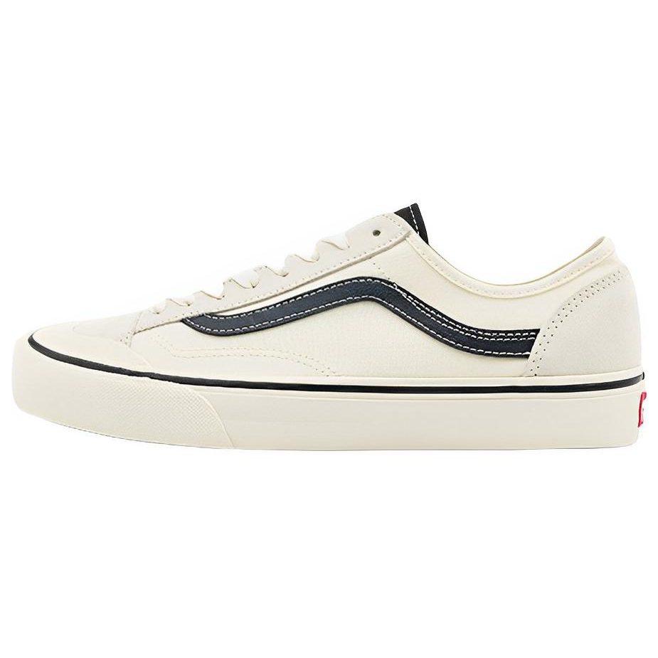 Vans Style 136 Decon Vr3 Sf Canvas Low Top Skate Shoes Unisex Beige Black VN0A4BX9KIG