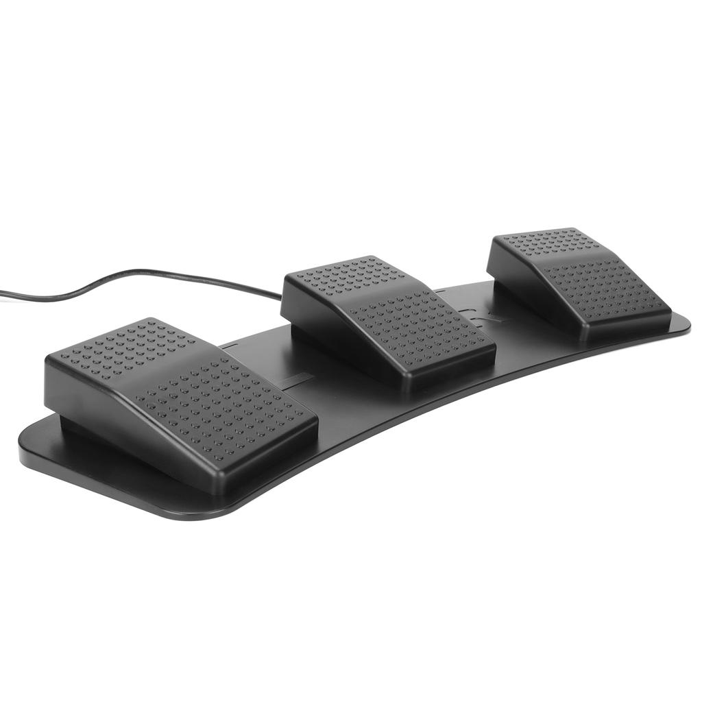 USB Тройная Педаль-Переключатель Многофункциональная Механическая Педаль-Переключатель для Игр Заводского Тестирования