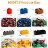 DIY 1000 PCS Classical Parts Model Building Blocks Education Ideased Kits Pieces City Creative Adult Toys Designer Creative