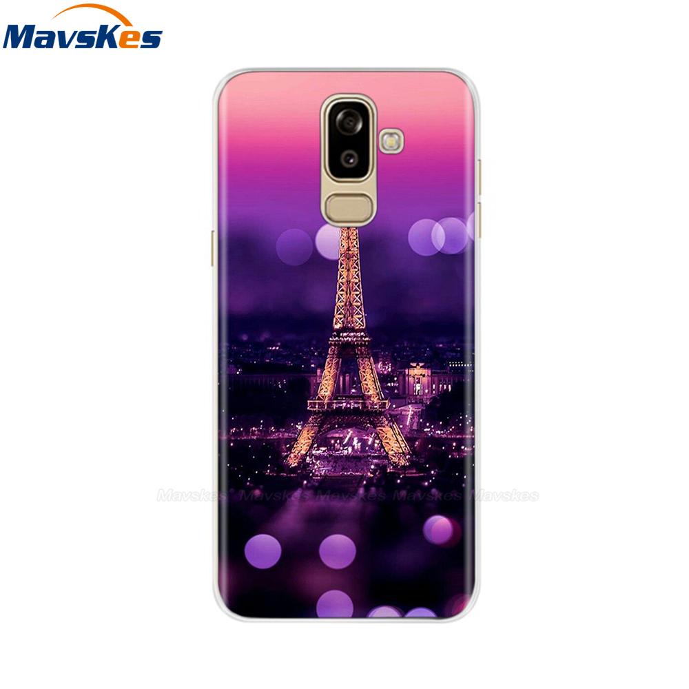 Для Samsung Galaxy J8 2018 Чехол j810 j810f sm-j810f Силиконовый Funda Задняя крышка Мягкий чехол из ТПУ Для Samsung Galaxy J8 2018 J 8 Чехол