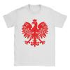T-shirt Unisex Bandiera Polacca Aquila Rossa Abbigliamento in Cotone Estive Fantastica T-shirt a Maniche Corte Design Girocollo T-shirt Taglia Grande 6xl