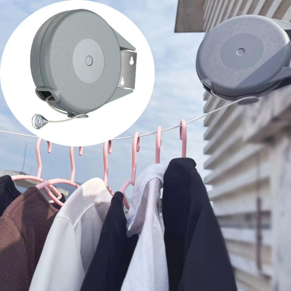 Stretchable Retractable Clothesline Telescopic Drying Rack Laundry Line Laundry Organizer