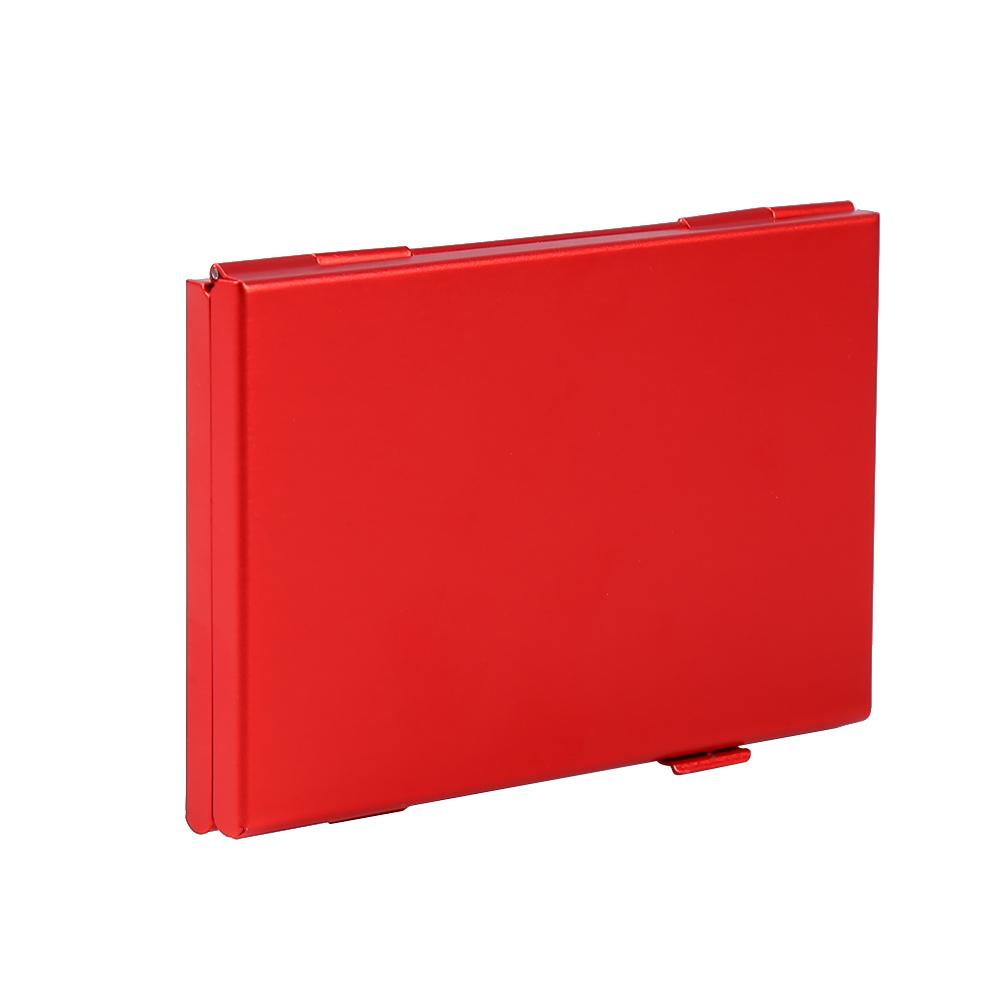 12 Slots Aluminium Box Case For Card And TF Card Holder(Black)