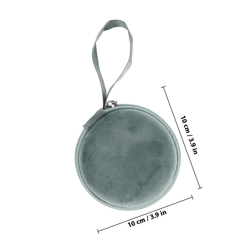 Essential Oil Bottle Organizer Round Portable Storage Bag for Travel Home Daily Use Nail Polish Perfume Bottles Protection Gift
