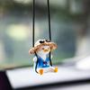 Creative Swing Duck Car Pendant: Unique Car Interior Decoration Accessory
